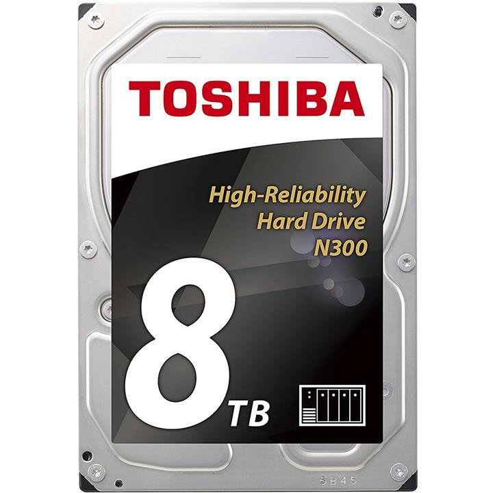 هارددیسک اینترنال توشیبا مدل N300 ظرفیت 8 ترابایت Toshiba N300 Internal Hard Disk - 8TB